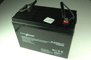 BFM Batteries Group 27 6 Volt 200AH Sealed Lead Acid 6V Battery 12in X 6.7in X 8.66in