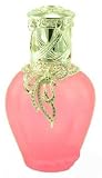Pink Frost Crown Jewell Silver Fragrance Lamp by Lampe Avenue