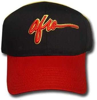 NOVELTY AFRO BLACK RED OPEN BACK LADY WOMEN CAP HAT NEW