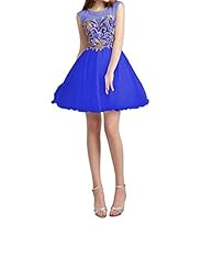 Cocktail Short Chiffon/Tulle Beaded Cap Sleeves Evening Dress/Bridesmaid Dress/Prom Dress/Party Dress 