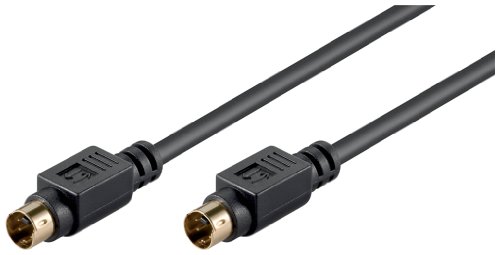 Goobay AVK 157 - 1000 Audio / Video Kabel (10 m, 4 polig mini DIN Stecker auf 4 polig mini DIN Stecker)