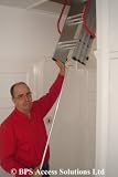 Slider 3 Section Sliding Loft Ladder - Floor to loft floor heights between 2.13m (7') and 3m (9'10)