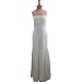 Wedding Dress. Womens Long Evening Gown. Formal Bridal Dress. Ivory Beaded Dress by Sean Collection (1847)