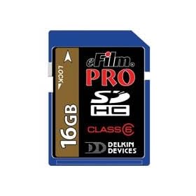 Delkin Pro - Flash memory card - 16 GB - Class 6 - SDHC by 
