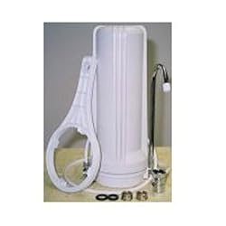 Countertop Water Filter Purifier Unit with KDF & GAC media - Great for Apartments, Dorms, RV's or Travel.