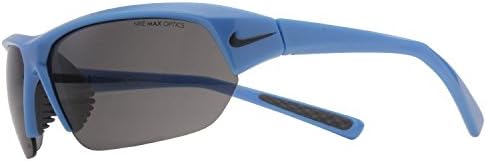 Nike Skylon Ace Sunglasses (Light Blue (Blue Obsidian Swoosh) Frame, Grey Lens)