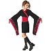Tween Gothic Geisha Costume (One Size Fits Most)