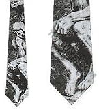 The Thinker Necktie Art Roden Neck Tie