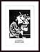 Aretha Franklin by London Features Archive 19.75X27.50 Framed with Black Wood Frame