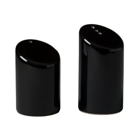 Waechtersbach Salt & Pepper Shaker Set, Black