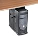 (Price/EA)Under Desk CPU Holder, 17w x 12d x 11h, Black