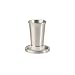 Yair Emanuel Silver Anodized Aluminum Kiddush Cup and Saucer