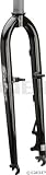 Salsa 26 CroMoto Fork Black, 1-1/8, Unicrown