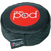 The POD Camera Platform (Bean Bag) - Red / Black , 5" Diameter, 2" Thick