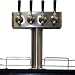 Kitchen & Housewares : Stainless Steel 4 Tap - Draft Beer T-Tower