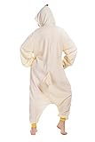 NEWCOAPLAY Unisex Onesies Pajamas Kigurumi Cosplay Sleepsuit Costume (XL, White chicken)