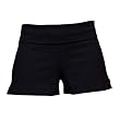 Solid Black Spandex Practice Short for Girls, Youth Sizes