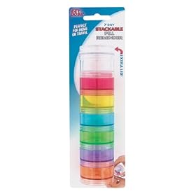 Ezy Dose 7-day Stackable Pill Reminder - Size Small