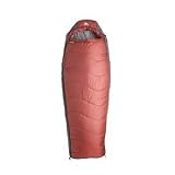 KELTY MONACO 20 DEG LONG SLEEPING BAG - WOMEN - RIGHT - BURGUNDY