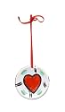 Kosta Boda Hearts Ornament