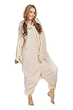 NEWCOAPLAY Unisex Onesies Pajamas Kigurumi Cosplay Sleepsuit Costume (XL, White chicken)