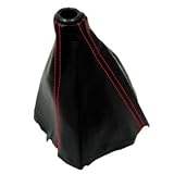 88-91 1988-1991 Honda Civic CRX Red Stitch Jdm Shift Boot by VMS Racing