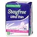 Stayfree Ultra Thin Maxi Pads Long With Wings Economy Pack - 32 pads/pk, 6 pack