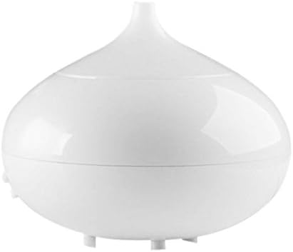 Essential Oil Diffuser - RELEEDER 300ml Ultrasonic Super Quiet Aroma Humidifier for Home, Office, and Spa. Fast Scent Spreading Aromatherapy with Cool Mist. Wood Grain Design with LED Lights. (White)