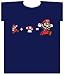 Super Nintendo Mario chasing Mushroom Tshirt