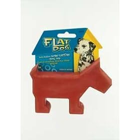 JW Pet Company Tough by Nature Flat Dog Dog Toy Assorted colors