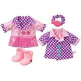 Baby Alive Spring Showers Reversible Rain Coat MEDIUM