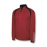 Adidas 2008 Men's ClimaProof Soft Shell Golf Wind Jacket - University Red / Black - 436072