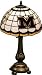 Missouri Tigers Desk Lamp - Tiffany Style NCAA College Athletics Fan Shop Sports Team Merchandise