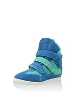 STARFLY Zapatillas de cuña Wuptown (Turquesa / Azul)