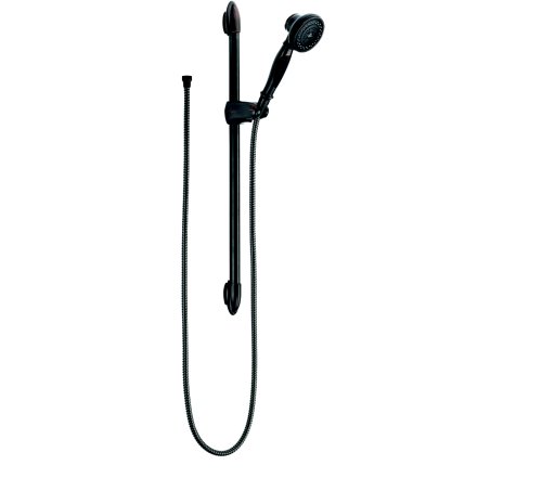 Delta 54713-RB Three-Function Wall-Mount Hand Shower on a Slide Bar, Venetian Bronze