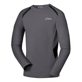 Mens ASICS Frankie Long Sleeve No Zip Technical Top
