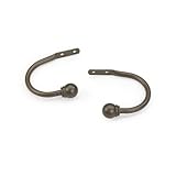 Umbra Ball Drapery Holdbacks, Bronze, Set of 2