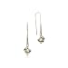 Handmade Silver and Pearl Earrings - Inner Beauty