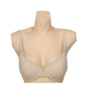 Barely Breezies Sweetlift Molded Cup Modesty Bra w/ Ultimair