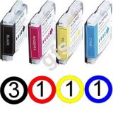 6 Pack (3 Black / 1 Cyan / 1 Magenta / 1 Yellow) - MFC235C Compatibles by GFS
