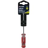 Allied Tools 65051 1/8-Inch x 3-Inch Pocket Screwdriver with Clip, Black [並行輸入品]