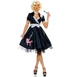 Womens Hop Diva Costume - Black