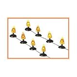 Candy Corn Lawn Lights