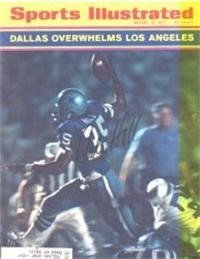 Calvin Hill Autographed/Hand Signed Sports Illustrated Magazine (Dallas Cowboys)