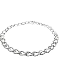 14K White Gold 9 3/4 Ct Tw 14Kw W/Black Rhodium Black And White Gold Diamond Necklace