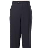 Business Express Plain Front Trousers- Extended Sizes