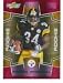 2008 Select Autographs Red Zone #347 Rashard Mendenhall RC AU/25 - Pittsburgh Steelers (RC ? Rookie Card - Autographed Card - Serial #d to 25) (Football Cards)