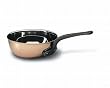 Bourgeat Flared Saute Pan w/ Cast Iron 9.5" & Lid