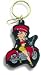 Betty Boop on a Motorcycle Key Chain or Zipper Pull