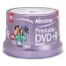 Electronics : Memorex DVD+R 16x Printable 50pk Cakebox